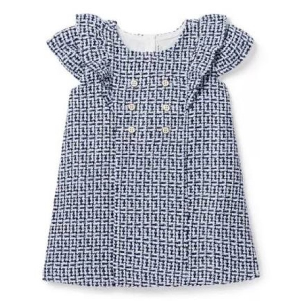 EUC Janie and Jack Uptown Tweed Dress